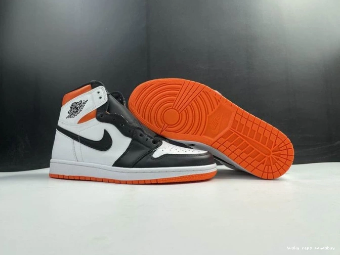 Cheap Husky Jordan Air High 555088-180 Retro 1 Orange Electro 0706